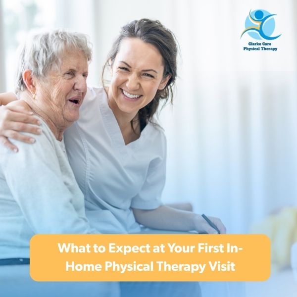 First in home physical therapy visit